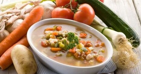 овочевий суп пюре при гастриті
