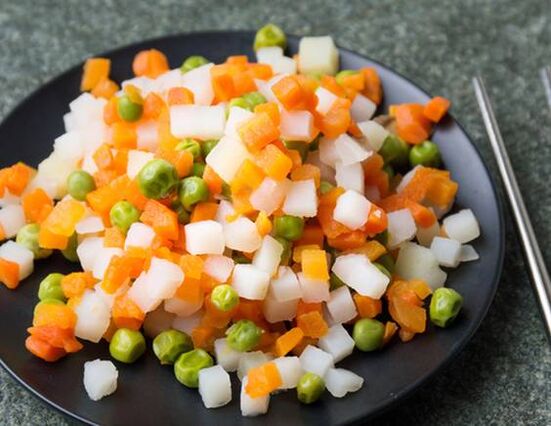 овочевий салат для дієти маггі