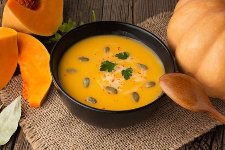 Гарбузовий суп-пюре в раціоні харчування сприятиме ефективному схуднення