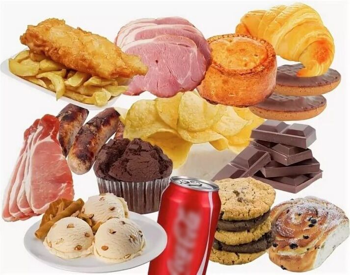 Шкідливі продукти харчування, заборонені під час схуднення