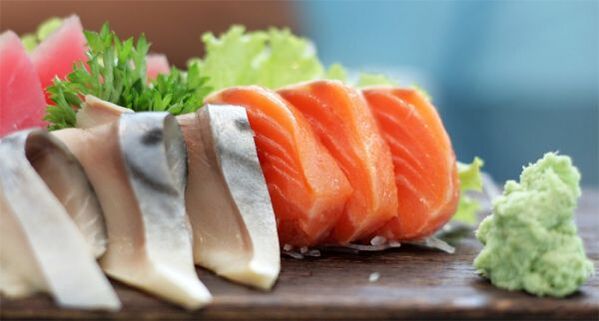 На японській дієті можна вживати рибу, але без солі